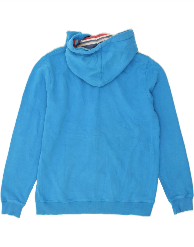 QUIKSILVER Boys Graphic Hoodie Jumper 15-16 Years Blue Cotton | Vintage Quiksilver | Thrift | Second-Hand Quiksilver | Used Clothing | Messina Hembry 