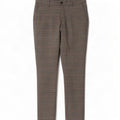Benetton Mens Straight Suit Trousers IT 48 Medium W34 L34 Grey Houndstooth