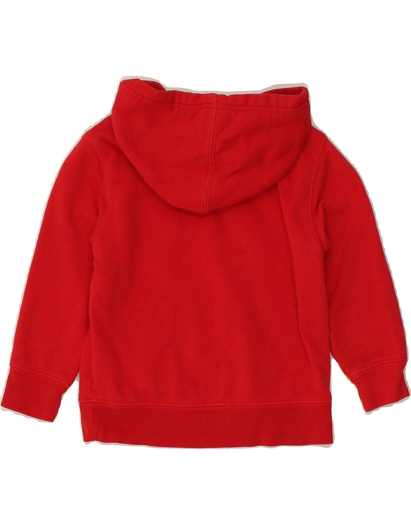 GAP Boys Graphic Hoodie Jumper 2-3 Years Red Cotton | Vintage Gap | Thrift | Second-Hand Gap | Used Clothing | Messina Hembry 