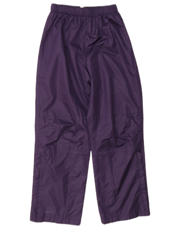 Mountain Warehouse Girls Isoory Waterproof Trousers 9-10 Years Purple