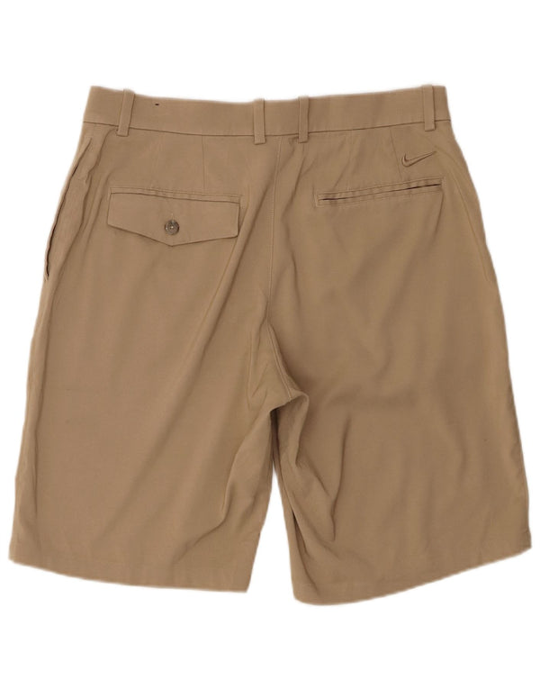 Nike Mens Chino Shorts W32 Medium Beige Polyester