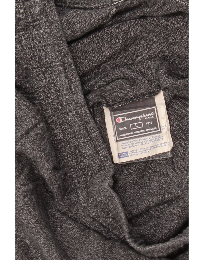 CHAMPION Mens Tracksuit Trousers Large  Grey Cotton Vintage Champion and Second-Hand Champion from Messina Hembry 