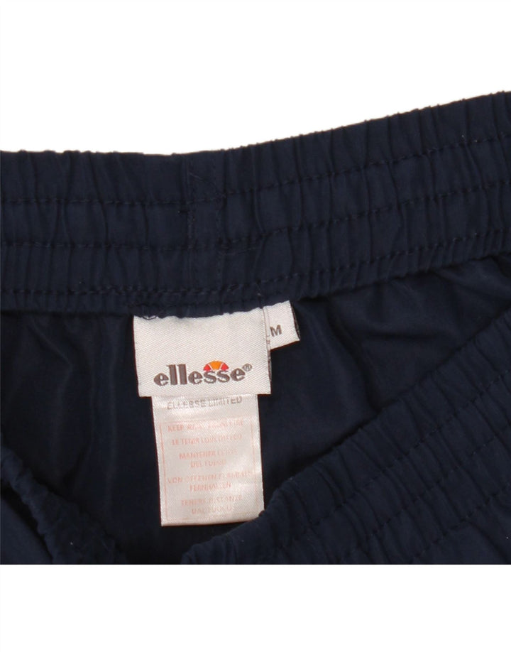Ellesse Mens Sport Shorts Medium  Navy Blue Polyester