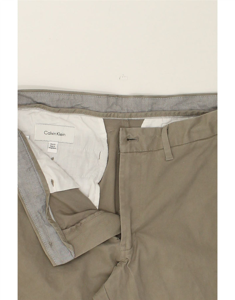 CALVIN KLEIN Mens Slim Chino Trousers W34 L32  Grey | Vintage Calvin Klein | Thrift | Second-Hand Calvin Klein | Used Clothing | Messina Hembry 