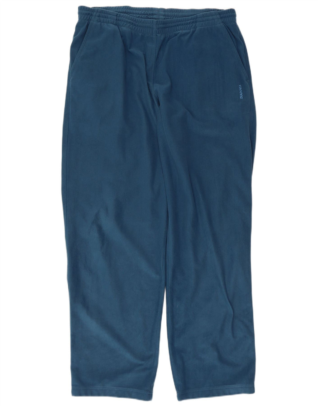 Diadora Mens Tracksuit Trousers Large Blue Polyester