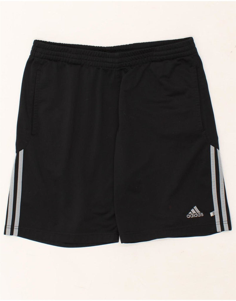 ADIDAS Mens Sport Shorts XL Black Polyester Vintage Adidas and Second-Hand Adidas from Messina Hembry 