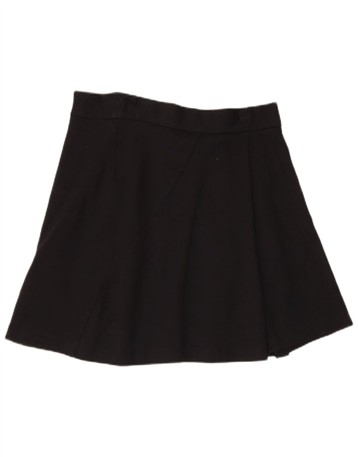 Benetton Womens Mini Skirt W32 Large Black