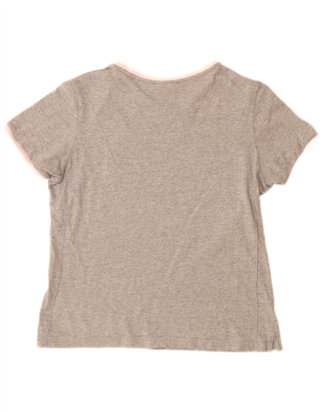 LOTTO Womens T-Shirt Top UK 6 XS Grey Flecked