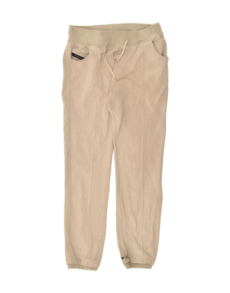 DIESEL Mens Tracksuit Trousers Joggers Medium Beige Cotton | Vintage Diesel | Thrift | Second-Hand Diesel | Used Clothing | Messina Hembry 