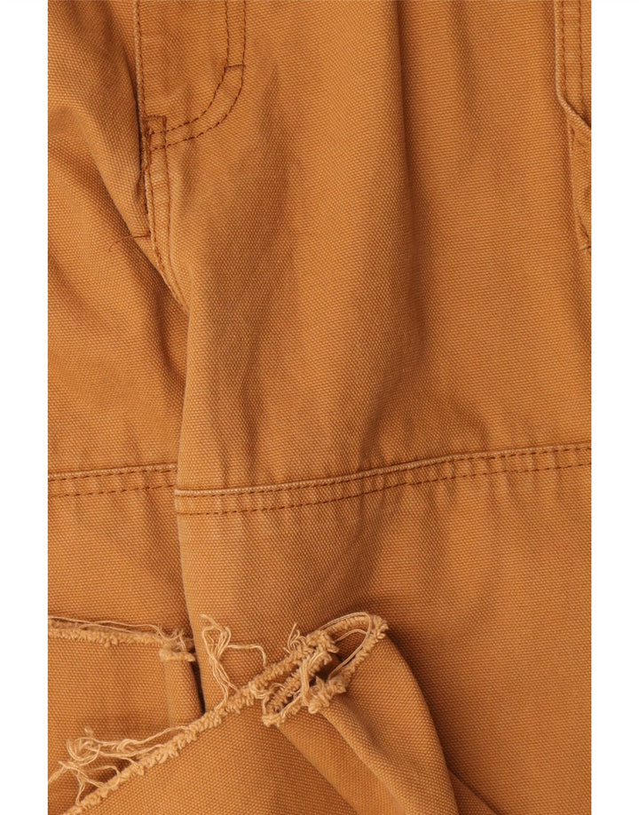 Dickies Mens Straight Cargo Trousers W44 L26 Beige Cotton