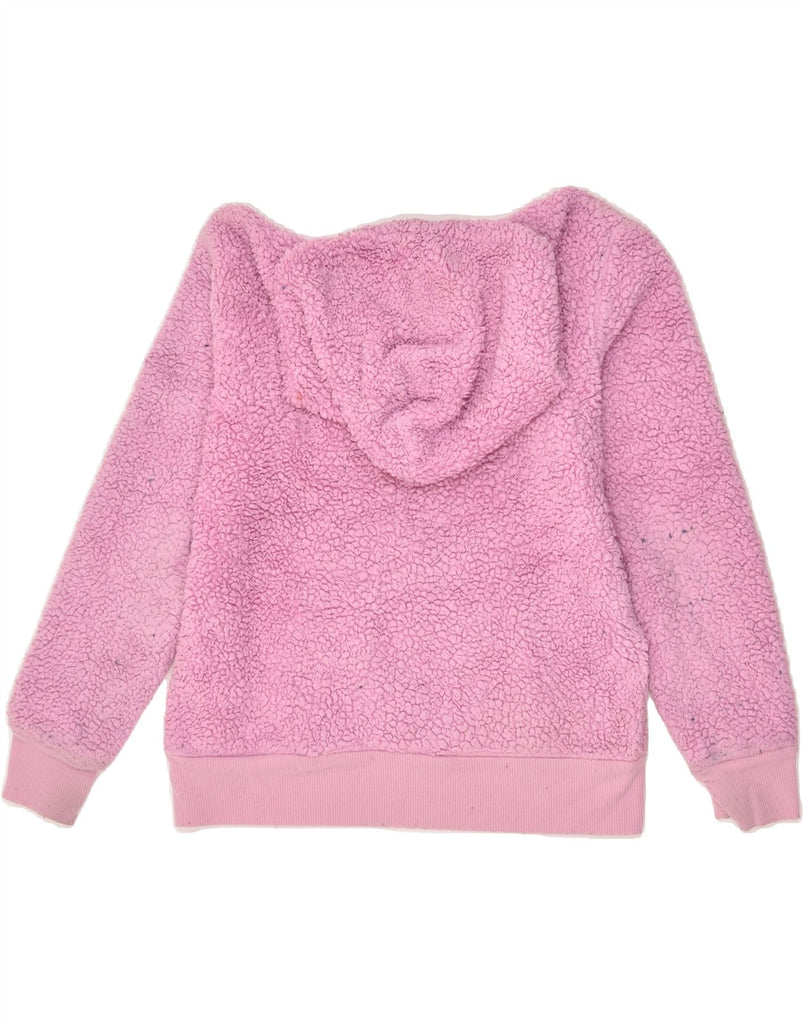 LEVI'S Girls Fleece Hoodie Jumper 12-13 Years Large Pink Polyester | Vintage Levi's | Thrift | Second-Hand Levi's | Used Clothing | Messina Hembry 