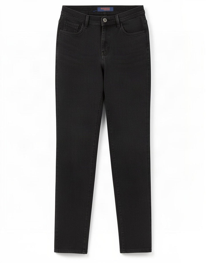 Trussardi Womens Straight Jeans W26 L28 Black