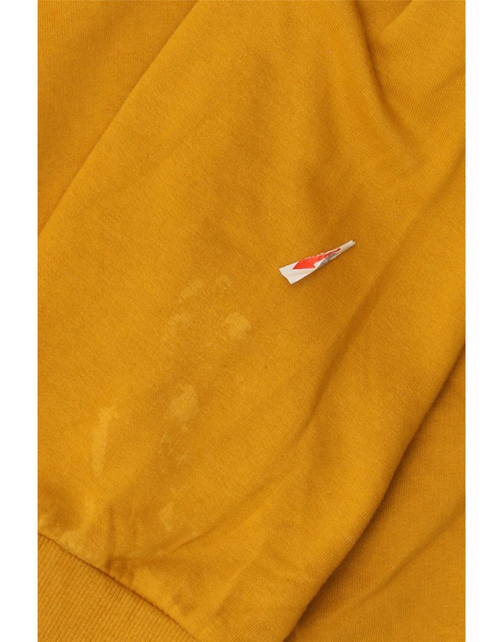 Zara Womens Oversized Sweatshirt Jumper UK 10 Small Yellow