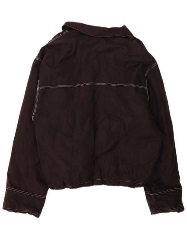 Vintage Mens Bomber Jacket UK 42 XL Black