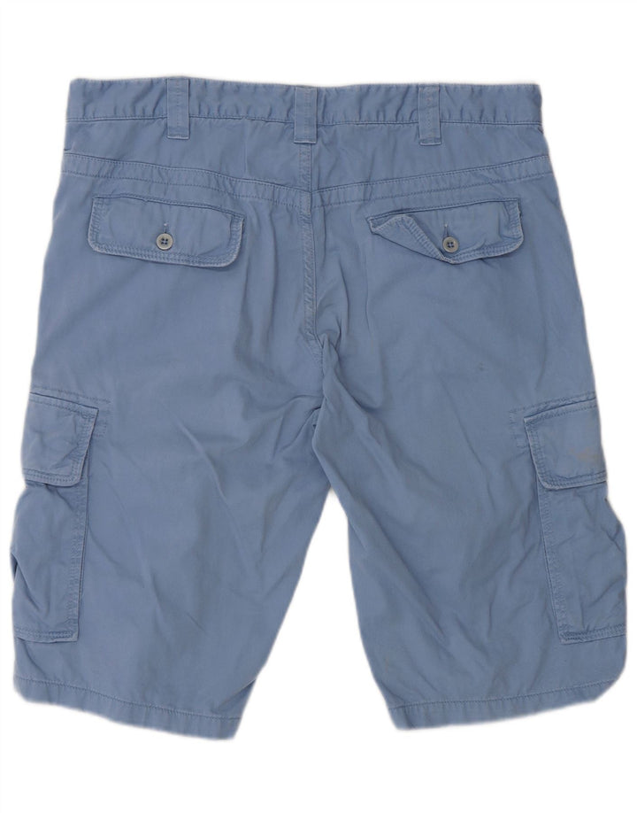 GANT Mens Cargo Shorts W34 Large Blue Cotton