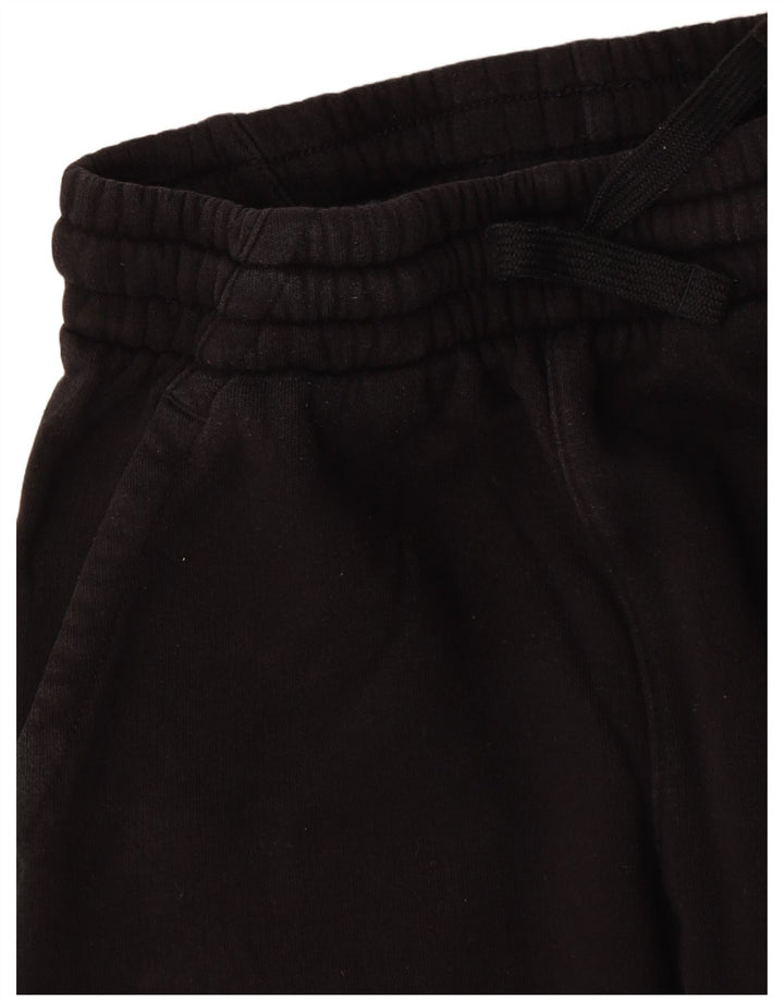 Nike Boys Tracksuit Trousers Joggers 10-11 Years Medium Black Cotton