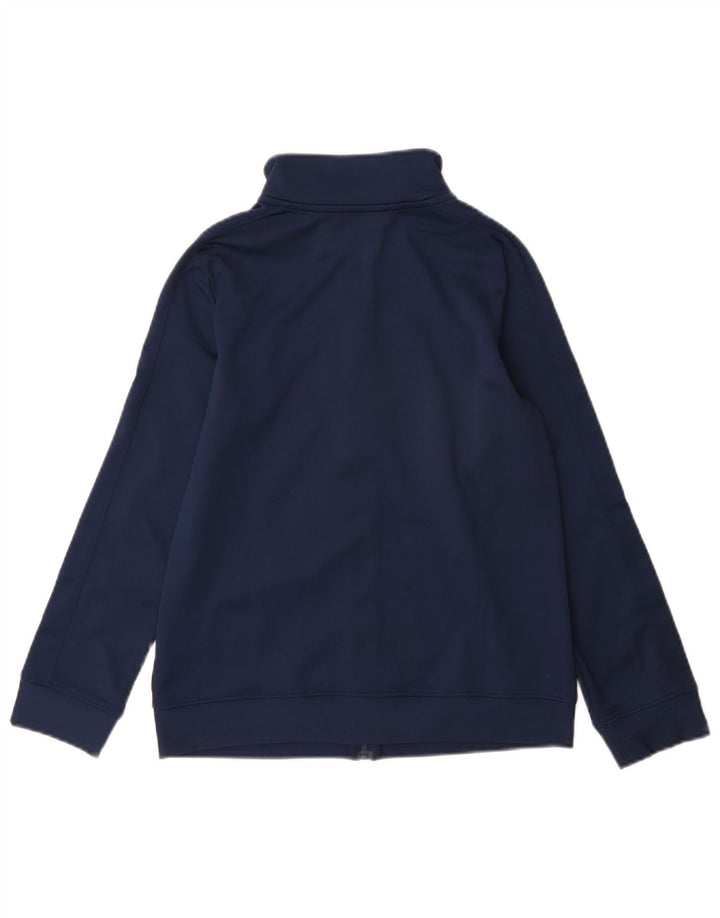 Under Armour Boys Tracksuit Top Jacket 9-10 Years Medium Navy Blue