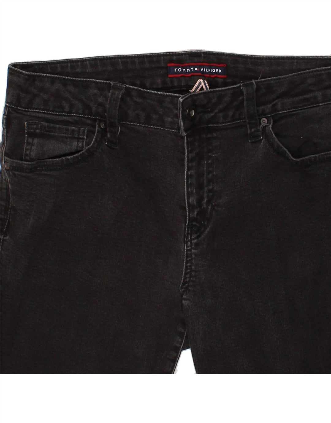 TOMMY HILFIGER Womens Skinny Jeans W32 L30 Black Vintage Tommy Hilfiger and Second-Hand Tommy Hilfiger from Messina Hembry 