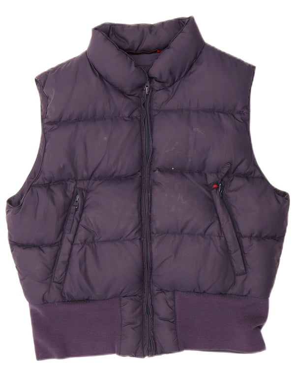 Kappa Womens Padded Gilet UK 16 Large Navy Blue Polyamide