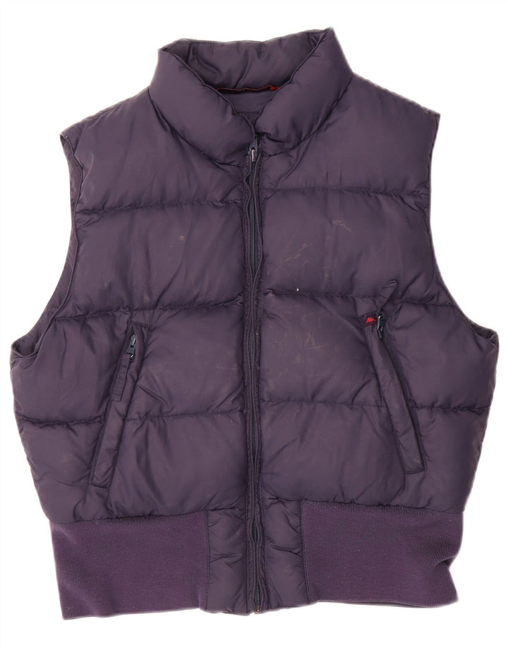 Kappa Womens Padded Gilet UK 16 Large Navy Blue Polyamide