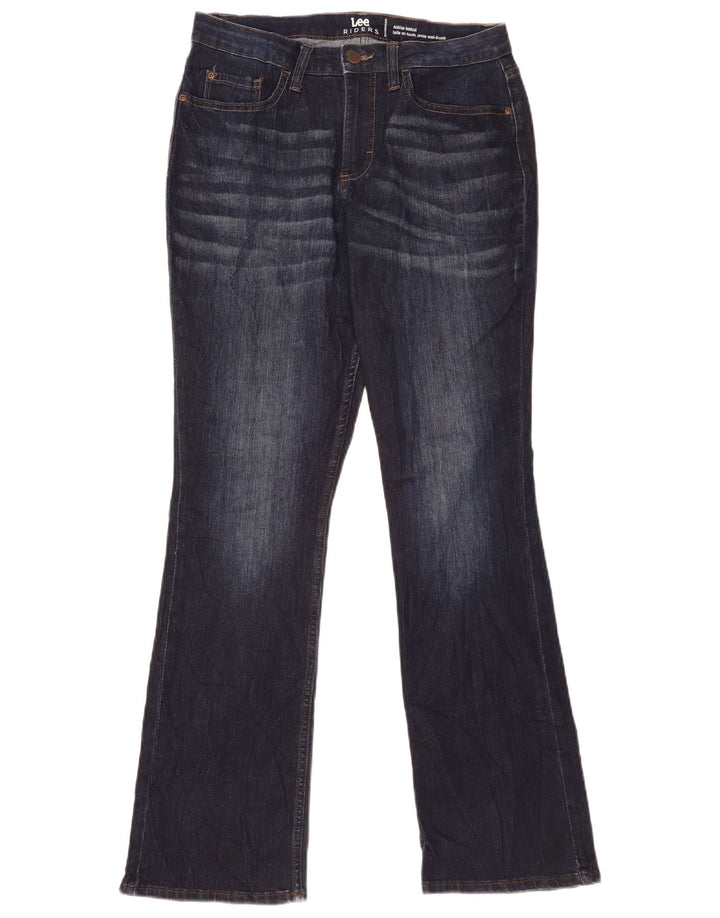 Lee Womens Riders Mid Rise Bootcut Jeans US 8 Medium W31 L32 Navy Blue