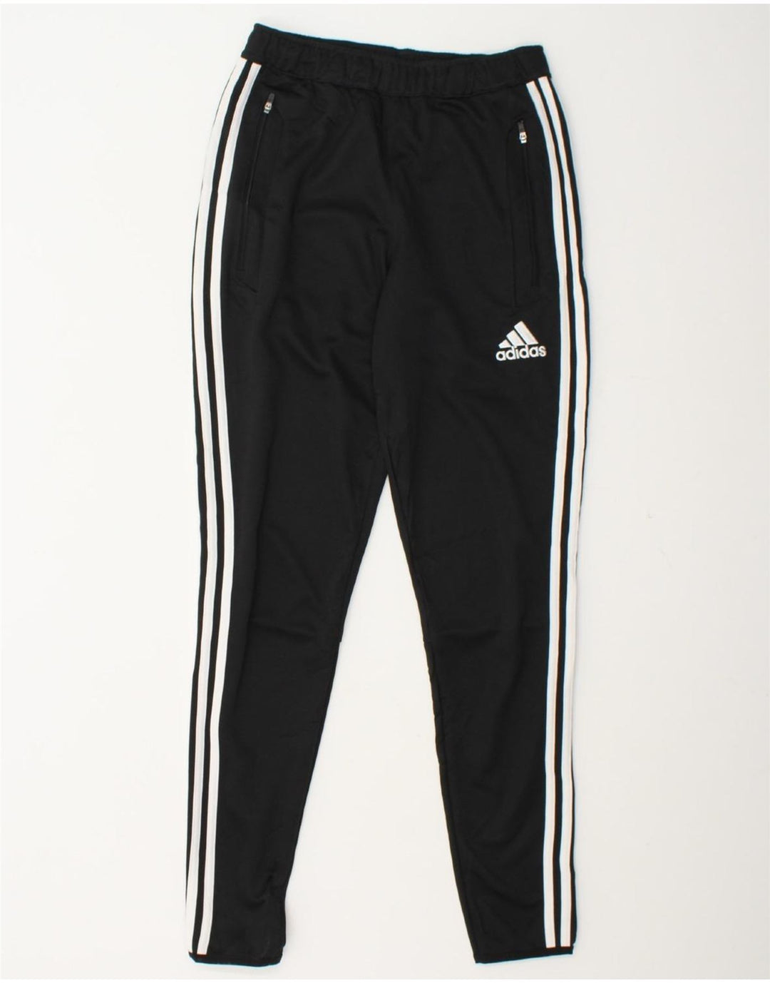 ADIDAS Womens Climacool Tracksuit Trousers UK 10 Small  Black Polyester Vintage Adidas and Second-Hand Adidas from Messina Hembry 