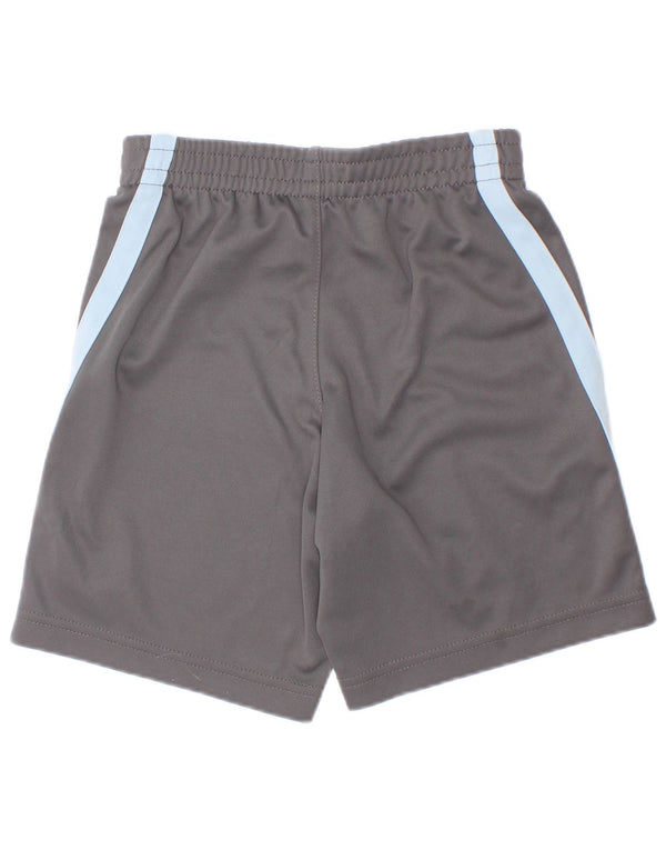 Nike Boys Sport Shorts 5-6 Years Grey Colourblock Polyester
