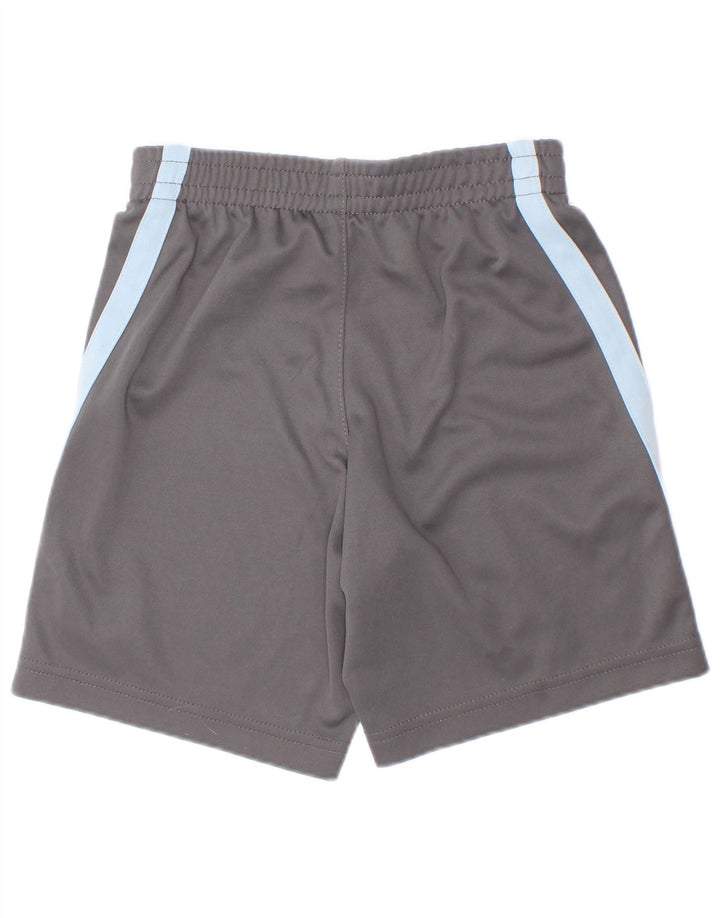 Nike Boys Sport Shorts 5-6 Years Grey Colourblock Polyester