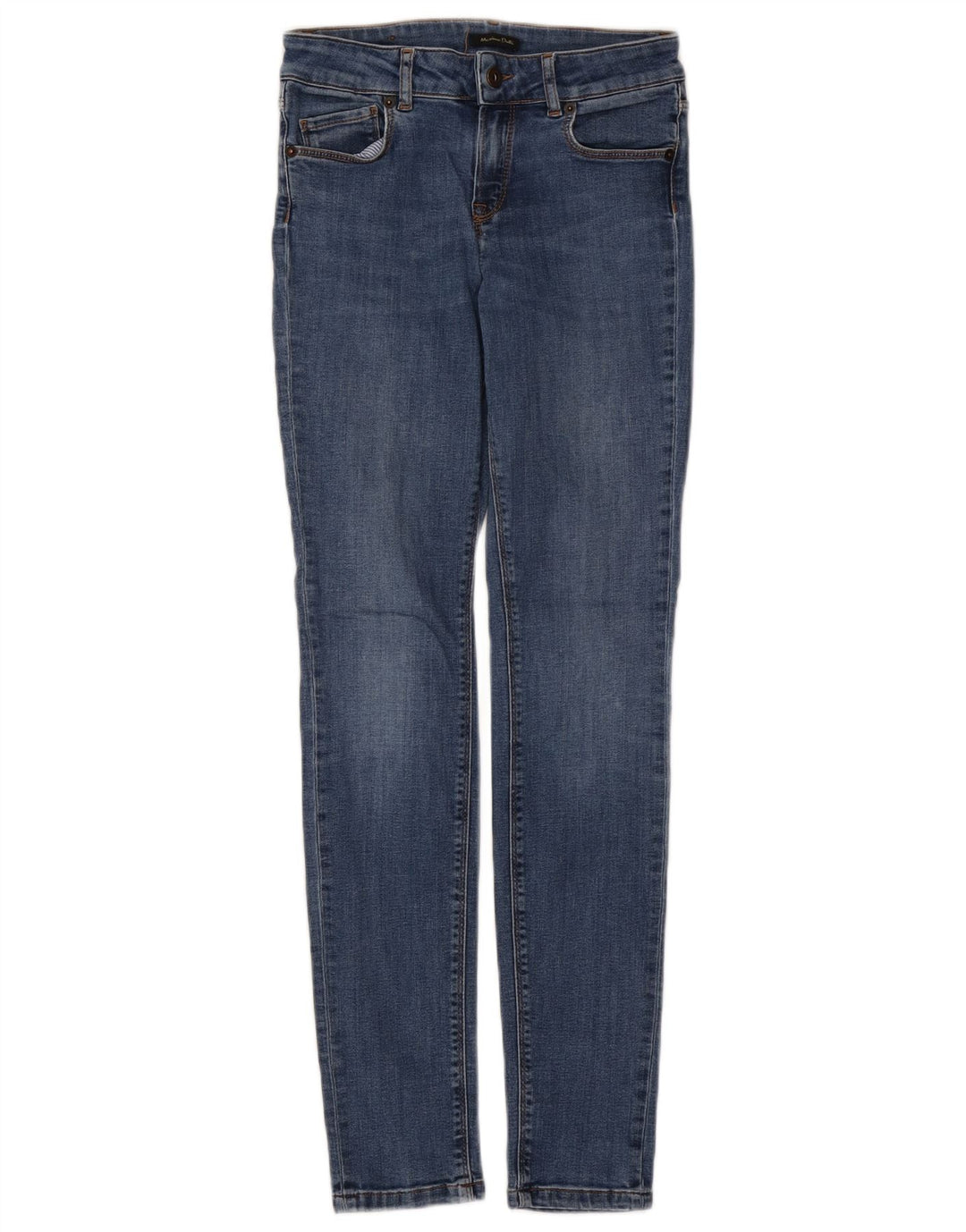 MASSIMO DUTTI Womens Skinny Jeans W26 L29 Blue Cotton