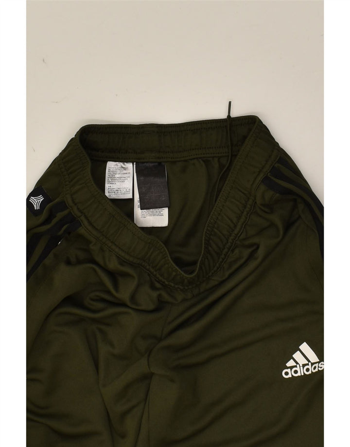 ADIDAS Mens Tracksuit Trousers Small Green Polyester | Vintage Adidas | Thrift | Second-Hand Adidas | Used Clothing | Messina Hembry 