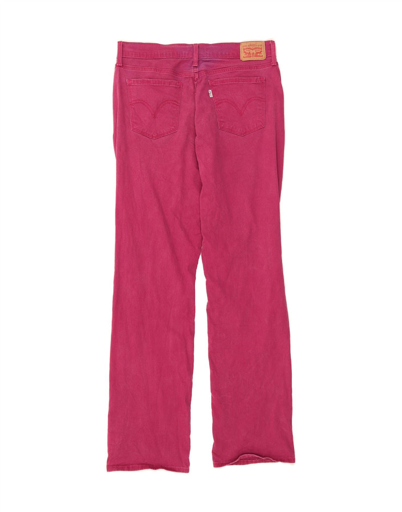 LEVI'S Womens 505 Straight Jeans US 10 Large W32 L32 Pink Cotton Vintage Levi's and Second-Hand Levi's from Messina Hembry 