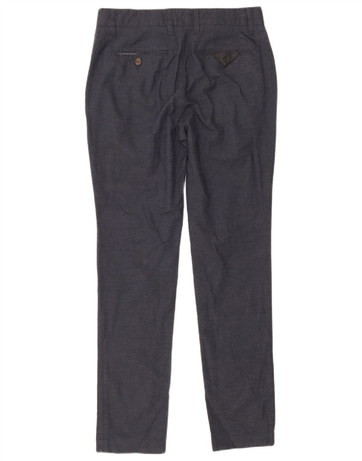 Ted Baker Mens Slim Suit Trousers W30 L30 Navy Blue