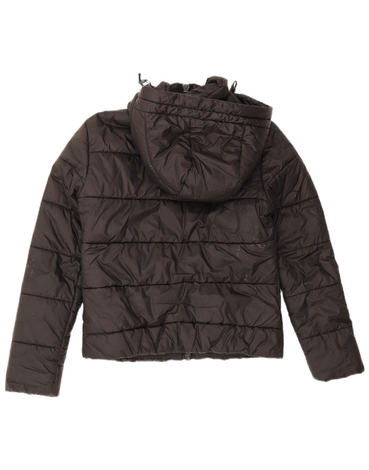 G-Star Womens Crop Oversized Padded Jacket UK 6 XS Black Polyester