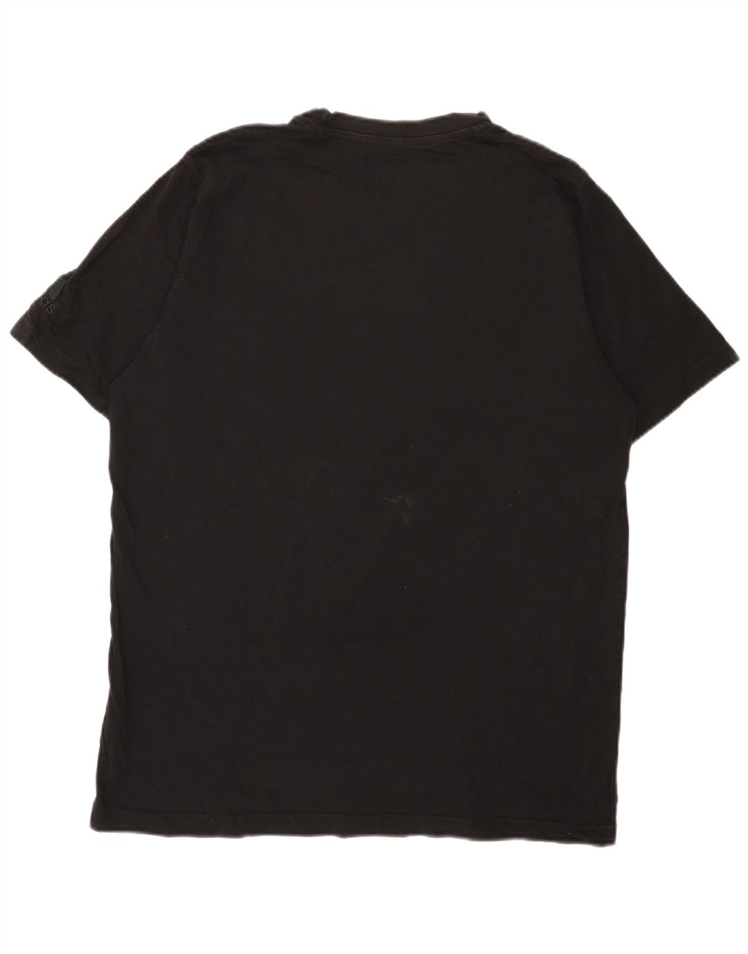 Adidas Mens Regular Graphic T-Shirt Top Medium Black