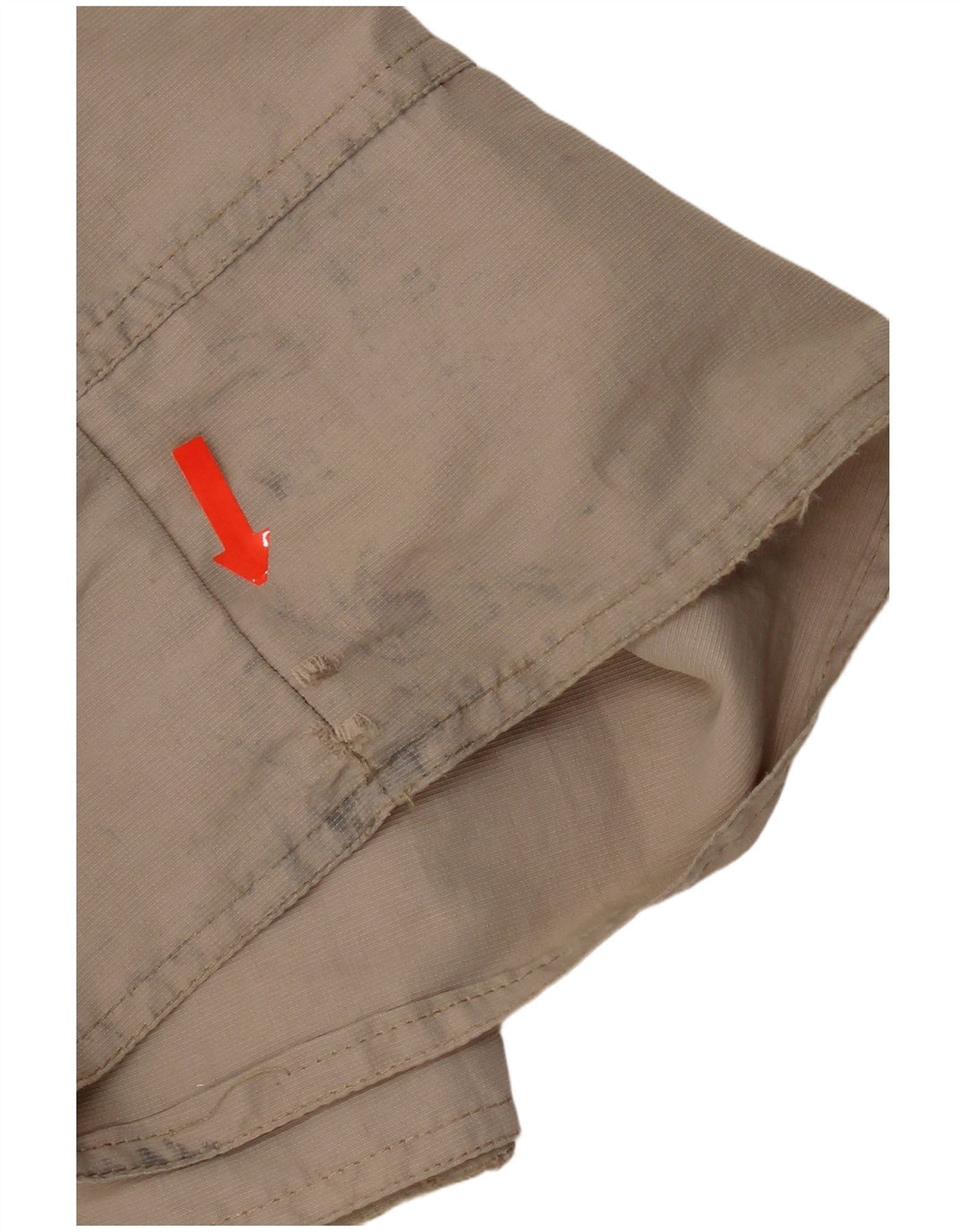 Reebok Womens Cargo Tracksuit Trousers UK 12 Medium Beige Nylon