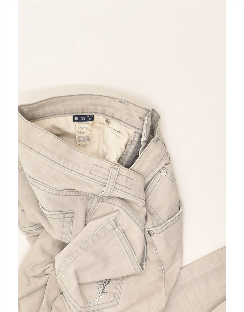 TRUSSARDI Womens Straight Jeans W30 L30 Grey Cotton | Vintage Trussardi | Thrift | Second-Hand Trussardi | Used Clothing | Messina Hembry 