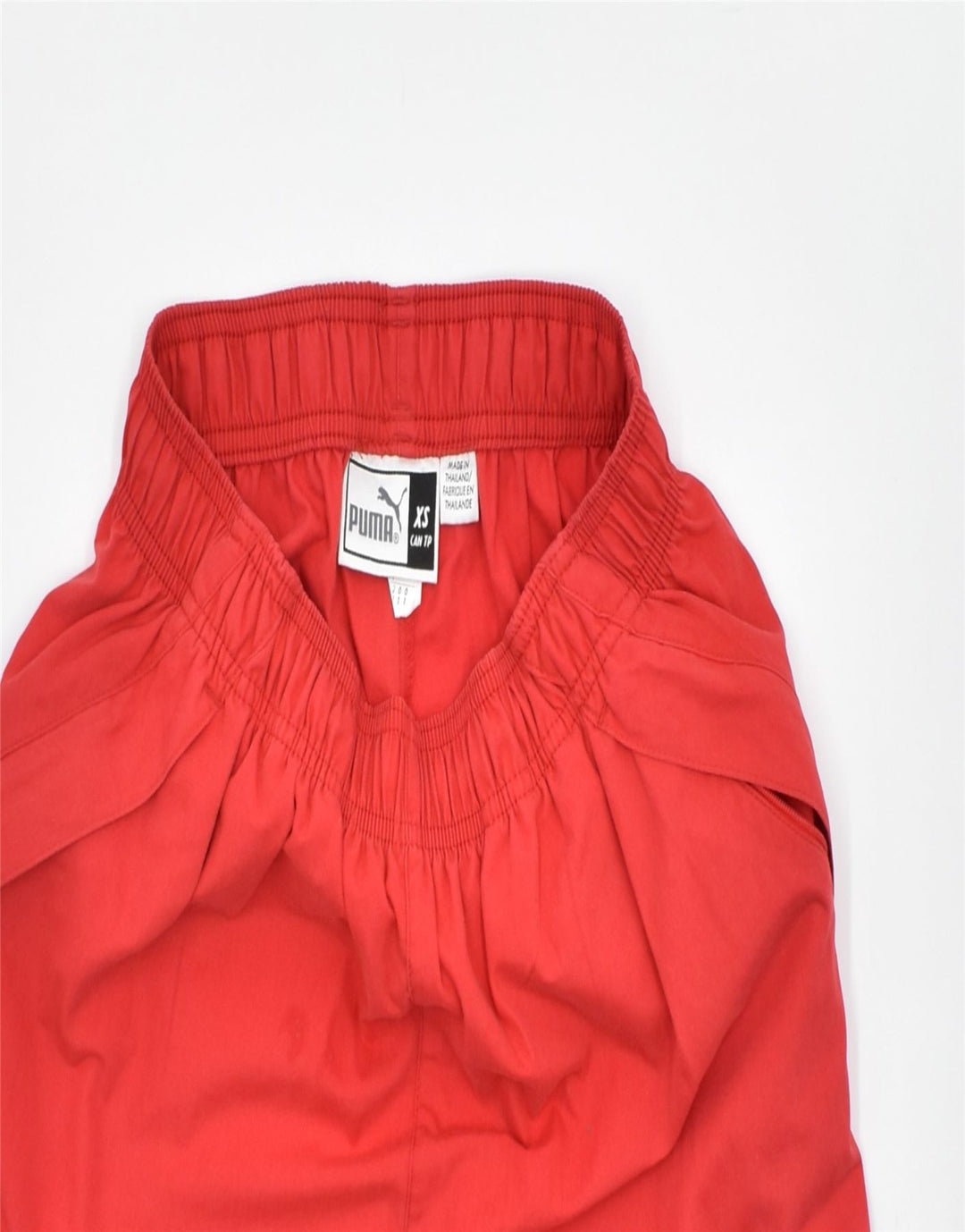 PUMA Mens Sport Shorts XS Red Polyester | Vintage | Thrift | Second-Hand | Used Clothing | Messina Hembry 