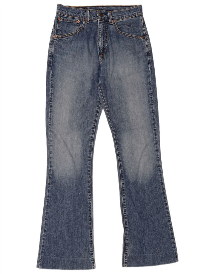 Levi's Womens 525 Bootcut Jeans W28 L30 Blue Cotton