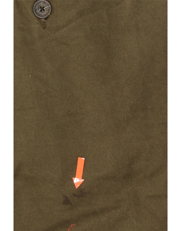 LYLE & SCOTT Mens Chino Shorts W36 Large Khaki Cotton