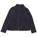 Marks & Spencer Womens Tracksuit Top Jacket UK 14 Large Navy Blue Cotton
