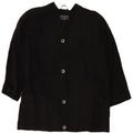 Max Mara Womens Weekend Oversized 4 Button Blazer Jacket UK 10 Small Black