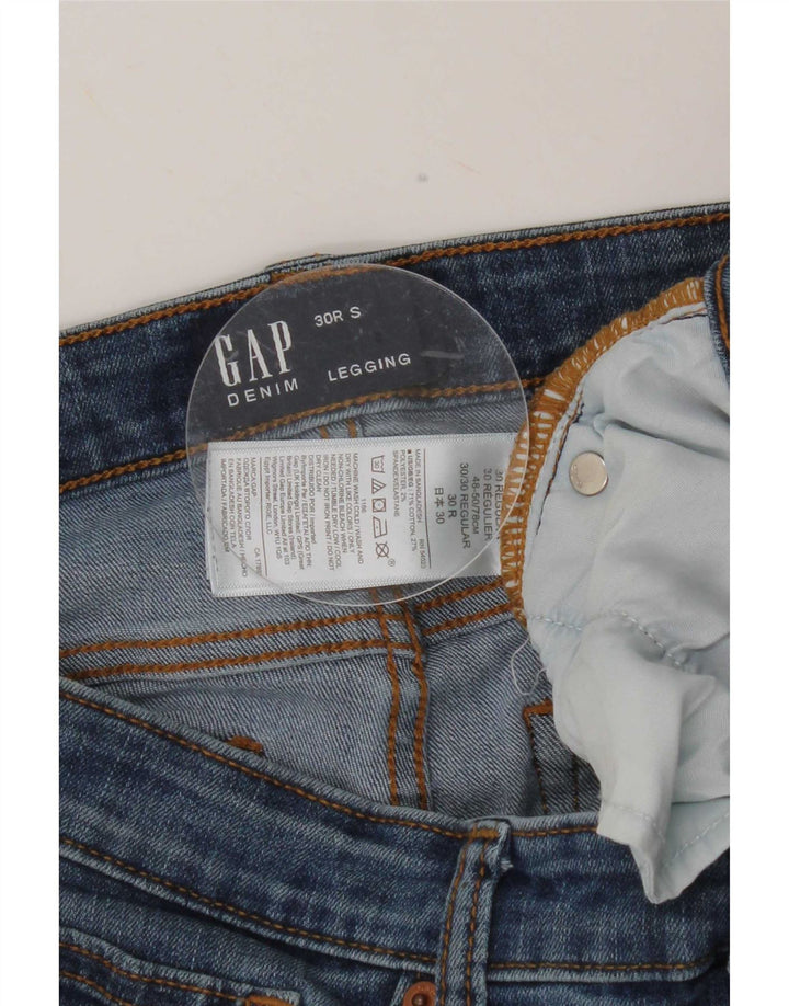 Gap Womens Legging Cropped Jeans W30 L25 Blue Cotton