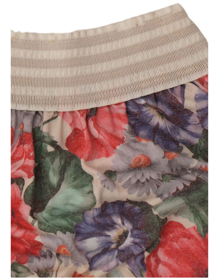 Vintage Womens A-Line Skirt W26 Small  Multicoloured Floral