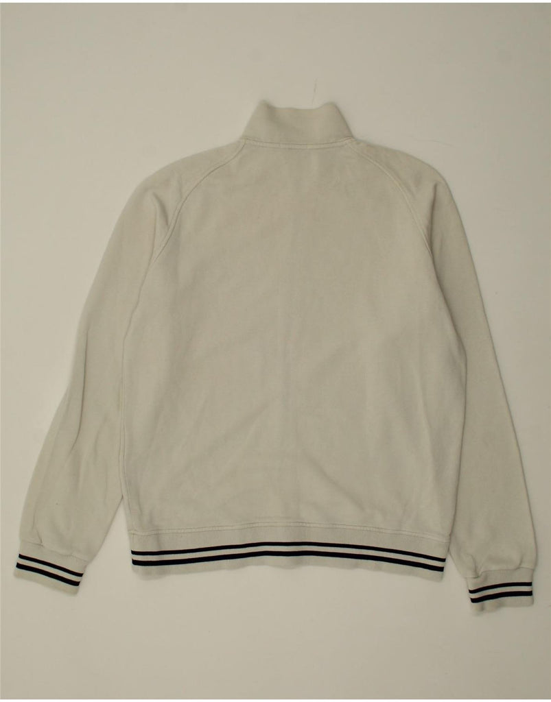 FRED PERRY Boys Tracksuit Top Jacket 11-12 Years Beige Cotton Vintage Fred Perry and Second-Hand Fred Perry from Messina Hembry 