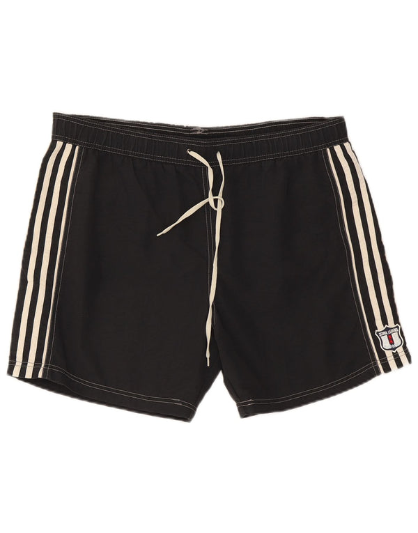 Vintage Mens Swimming Shorts Large  Black