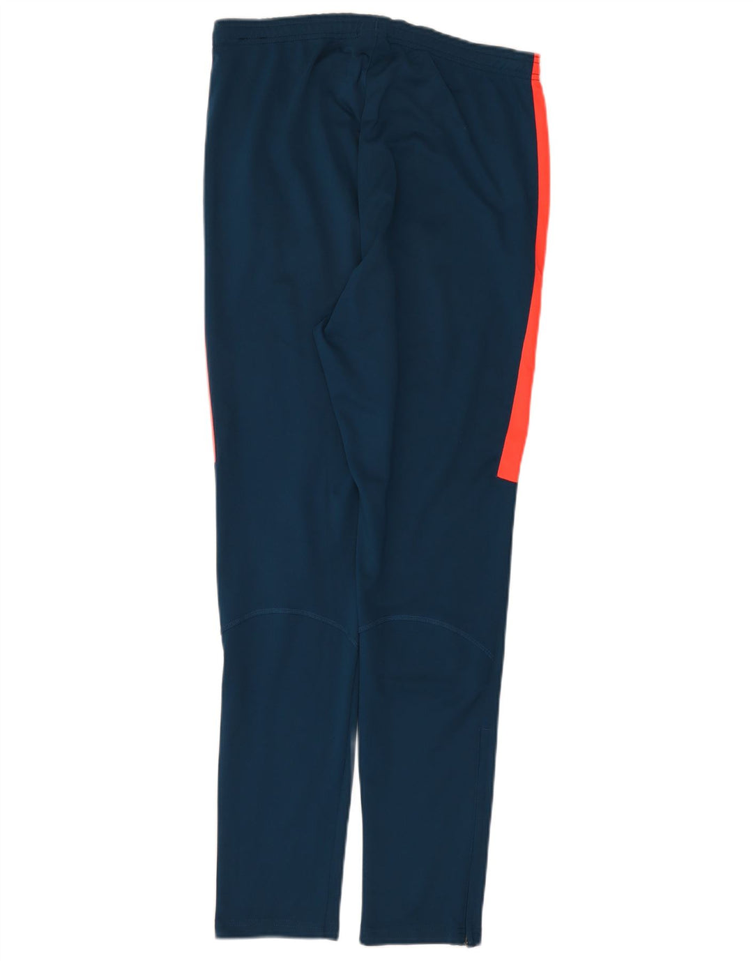 NIKE Mens Dri Fit Tracksuit Trousers Medium  Blue Colourblock Polyester