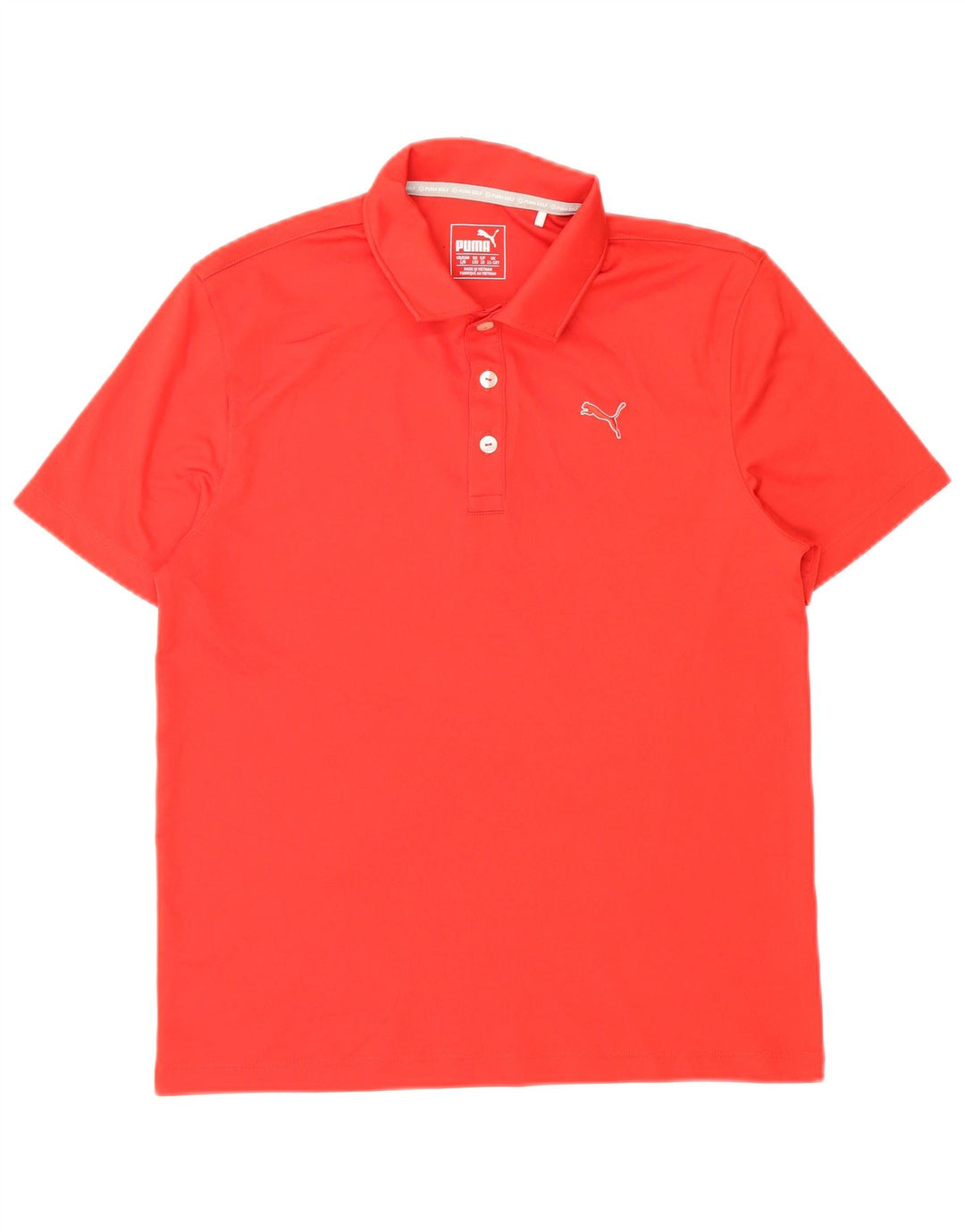 Puma Boys Polo Shirt 11-12 Years  Red Polyester