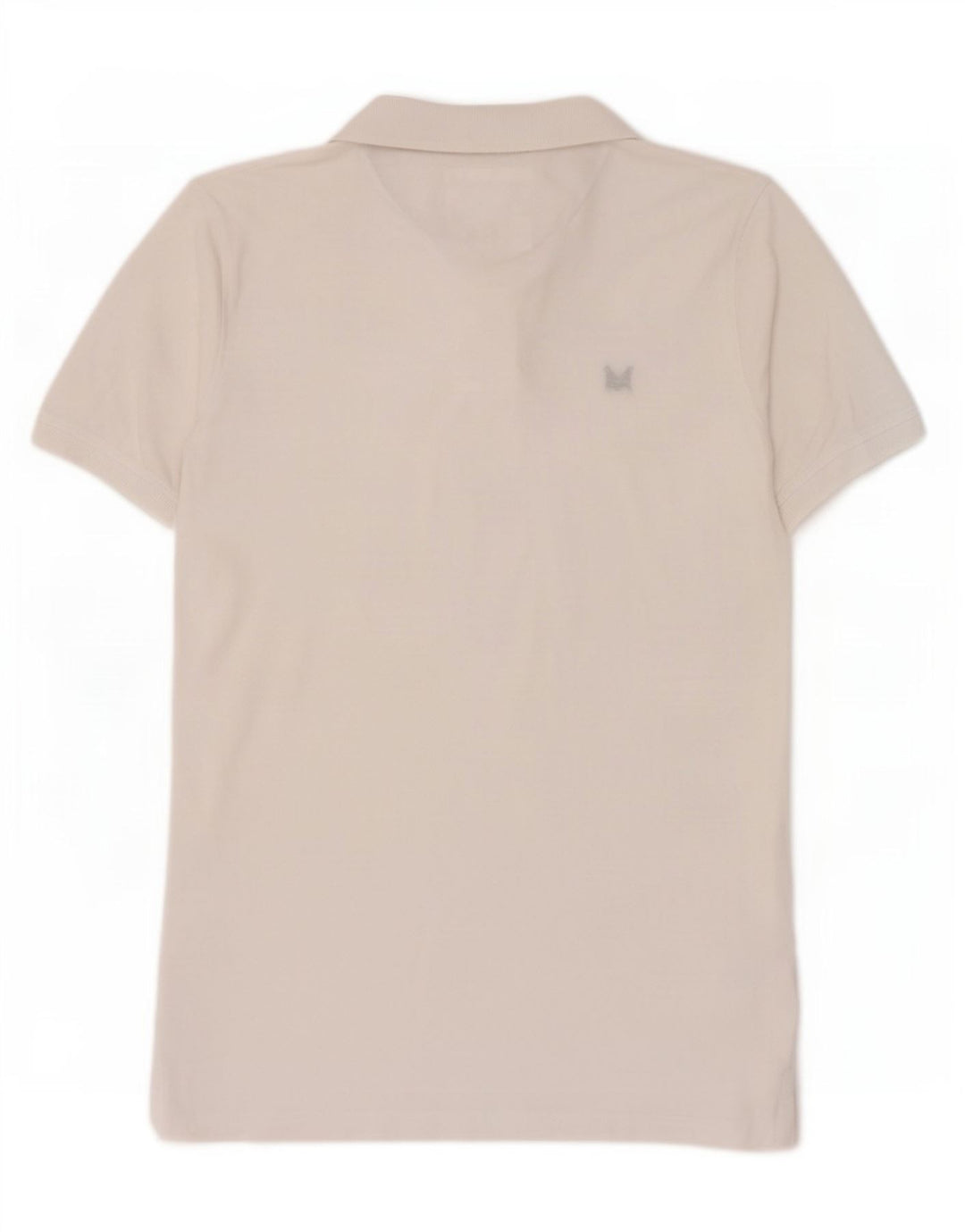 Crew Clothing Mens Polo Shirt Medium White Cotton