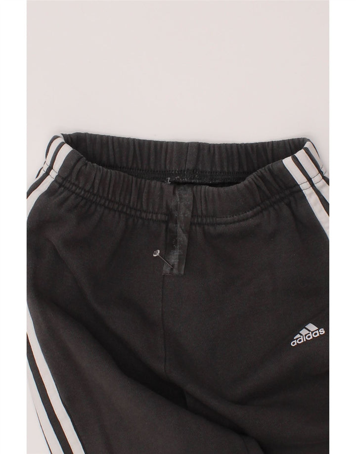 Adidas Boys Tracksuit Trousers Joggers 2-3 Years  Grey