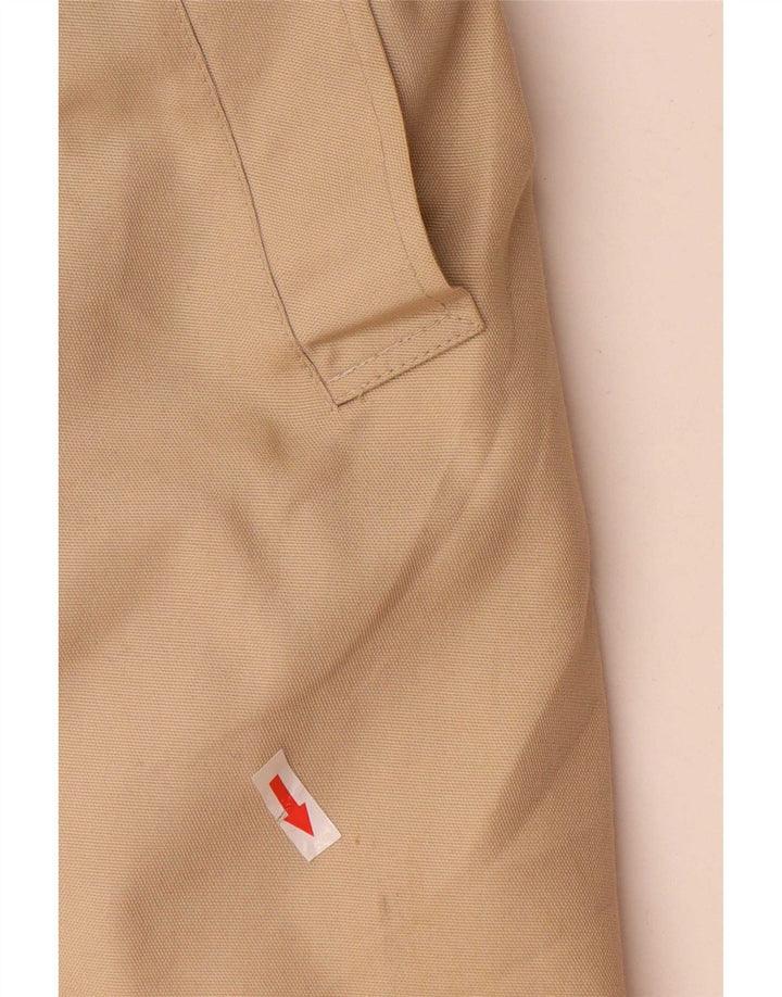 Trevira Mens Windbreaker Coat UK 38 Medium Beige Polyester